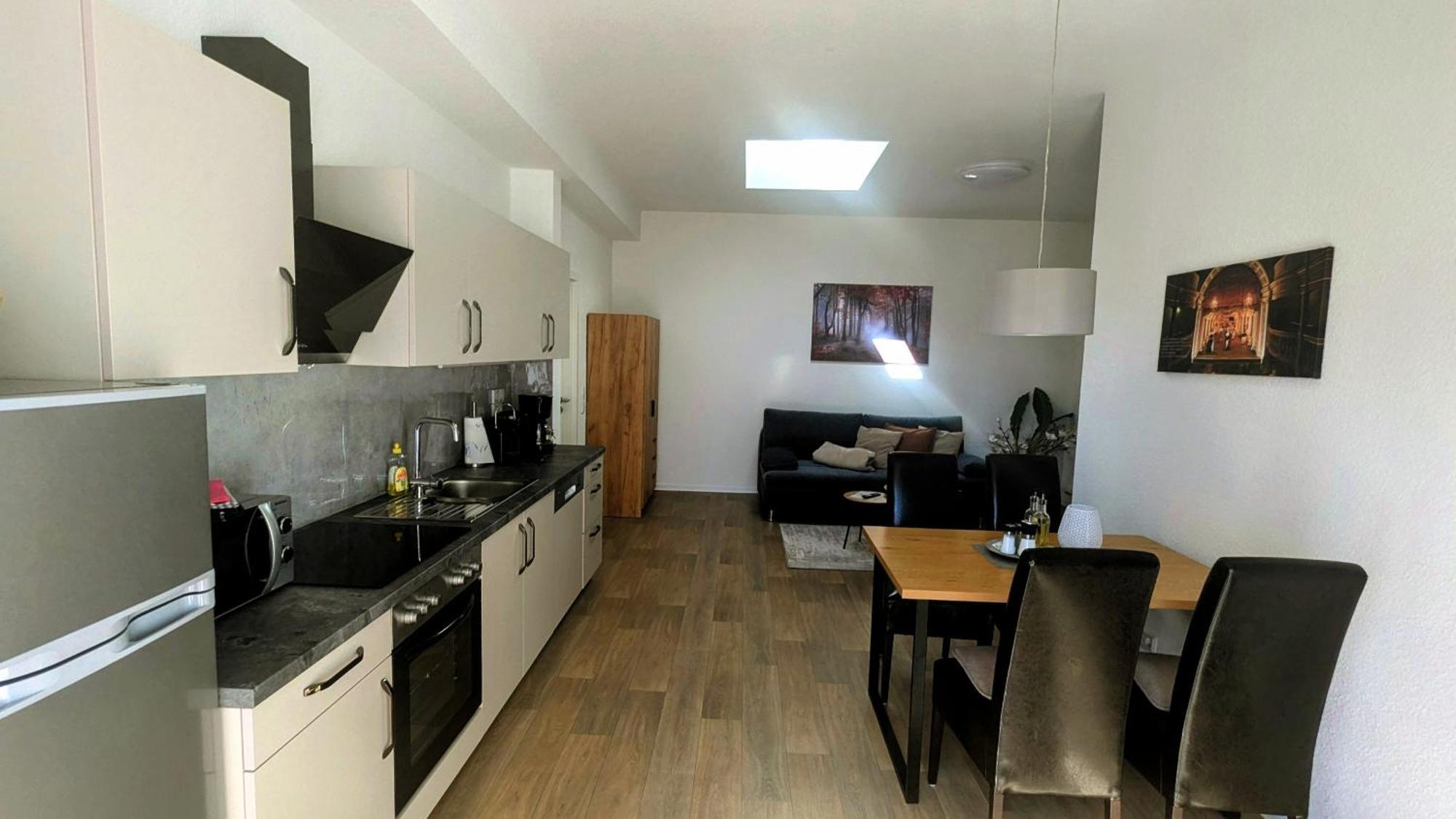 Fewo Urban Gotha-Apartment Ekhof- Am Schlosspark- Parken An Der Der Tuer- Barrierefrei, 900 Meter Zum Bahnhof - Wallbox Dış mekan fotoğraf