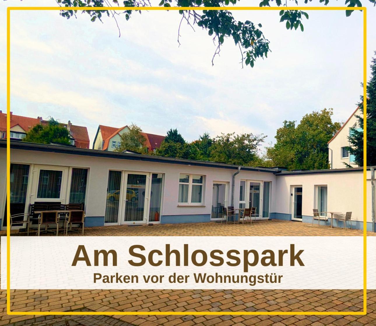 Fewo Urban Gotha-Apartment Ekhof- Am Schlosspark- Parken An Der Der Tuer- Barrierefrei, 900 Meter Zum Bahnhof - Wallbox Dış mekan fotoğraf